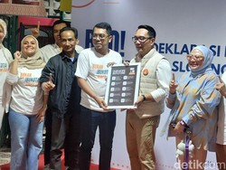 Relawan Bro RK Deklarasi Dukung Ridwan Kamil-Suswono di Pilgub Jakarta