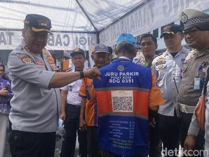 Uji Coba Bayar Parkir Pakai QRIS Berlaku Hari Ini di Bandung Uji Coba Bayar Parkir Pakai QRIS Berlaku Hari Ini di Bandung