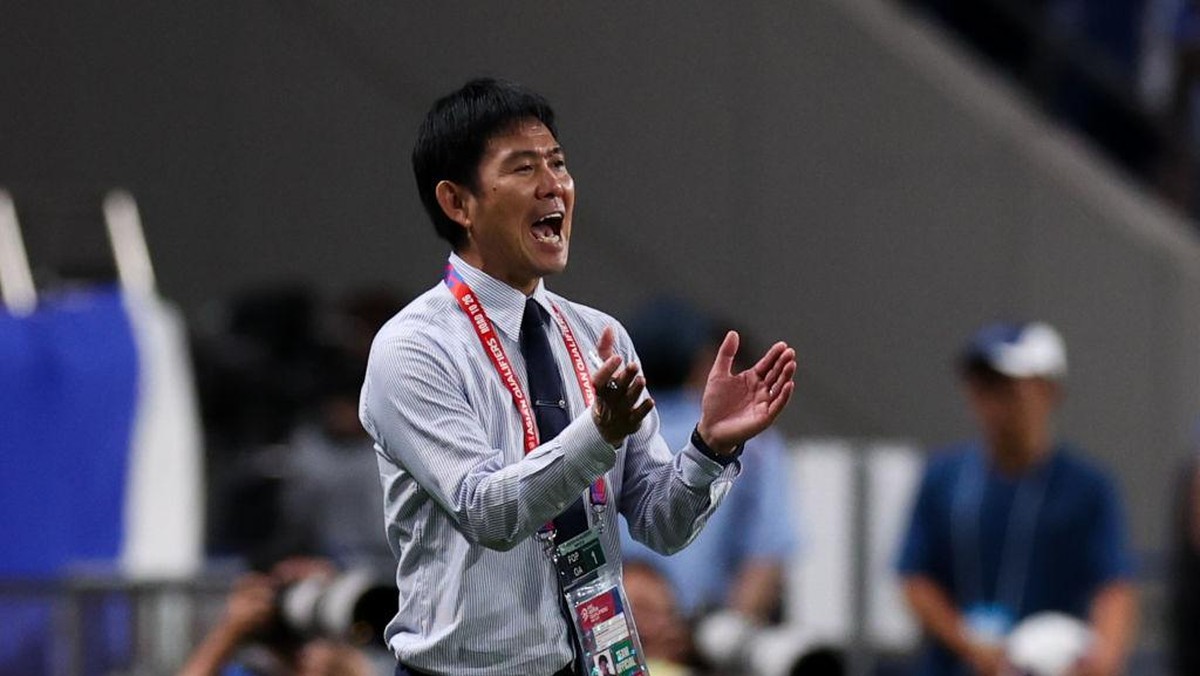 Hajime Moriyasu. Foto: Getty Images/Zhizhao Wu