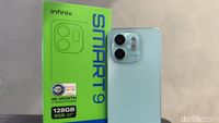 Unboxing Infinix Smart 9, HP Sejutaan Layar 120Hz