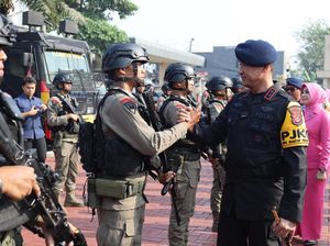 Kapolda Banten Lepas 100 Personel ke Papua untuk Gabung Satgas Amole