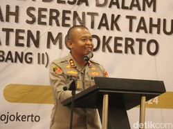 Kapolres Mojokerto Larang Konvoi Malam Tahun Baru