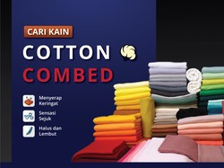 Cotton Combed 24s Knitto Ada 100 Warna, Cocok untuk Pakaian Apa Saja?