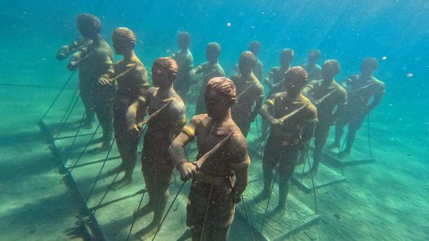 Majapahit's Warior Underwater
