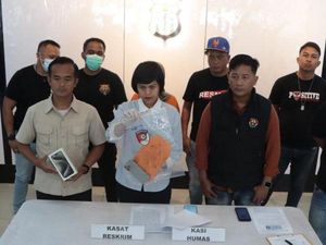 Karyawati Ekspedisi di Manado Curi 2 iPhone demi Gaya Hidup Ditangkap