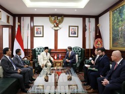 Prabowo Terima Kunjungan Kehormatan Menhan Slovakia, Bahas Pertahanan Bilateral