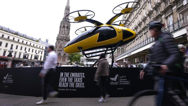 Penampakan Prototipe Taksi Terbang yang Mejeng di London