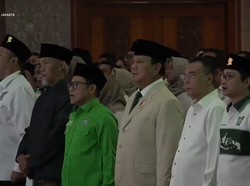 Video Prabowo Hadiri Acara Forum Legislator PKB, Disambut Cak Imin