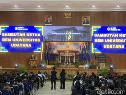 Mahasiswa Unud Antusias Hadiri Uji Publik Paslon Mulia-PAS