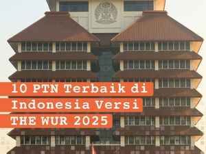 Infografis: Ini Dia 10 PTN Terbaik di Indonesia Versi THE WUR 2025