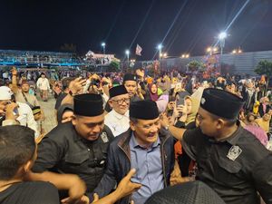 Pecian, Ahmad Luthfi Ikut Pengajian Bareng Gus Iqdam