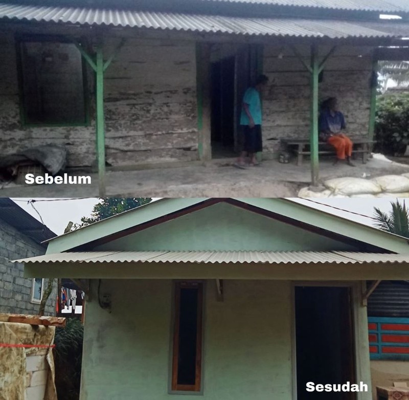 Alhamdulillah, Rumah Pasutri Lansia Sudah Layak Huni Berkat Sahabat Baik