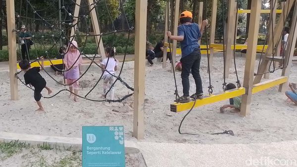Beragam Wahana Permainan Bikin Anak Betah di Tebet Ecopark