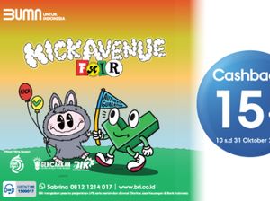 Dapatkan Cashback 15% untuk Pengguna BRImo di Kick Avenue Fair 2024 Dapatkan Cashback 15% untuk Pengguna BRImo di Kick Avenue Fair 2024