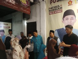 Pathul Bahri Minta Doa Anak Yatim agar Menang Pilbup Lombok Tengah