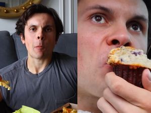 Gokil! YouTuber Ini Konsumsi Makanan Cepat Saji Senilai 16.000 Kalori