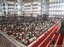 Masjid Istiqlal Siap Tampung 150 Ribu Jemaah Salat Idul Fitri Besok