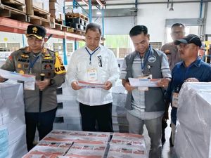 Kapolres-Kajari Siak Monitoring Percetakan Surat Suara, Pastikan Siap 100% Kapolres-Kajari Siak Monitoring Percetakan Surat Suara, Pastikan Siap 100%