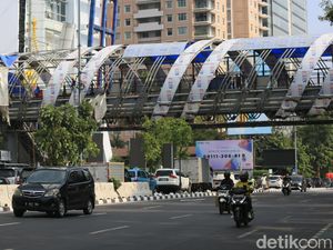 Rampung November 2024, Pembangunan 4 JPO Modern Terus Dikebut