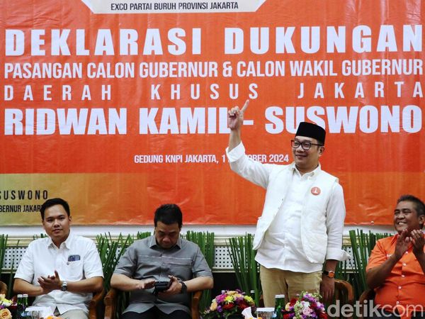 Ridwan Kamil Dapat Dukungan dari Partai Buruh di Pilgub Jakarta