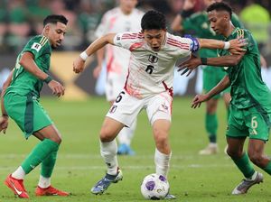 Arab Saudi Vs Jepang: Nippon Hajar Pasukan Roberto Mancini 2-0