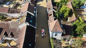 Badai Kirk Sebabkan Banjir di Prancis