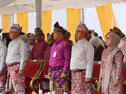 Kapolres Ajak Forkopimda Sukseskan Pilkada 2024 saat HUT Rokan Hulu