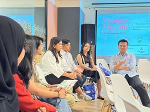 Peserta Diskusi Freepreneur Apresiasi MJC Jatim di Tengah Gig Ekonomi