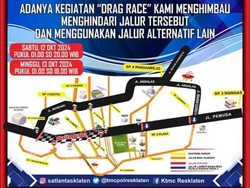 Ada Drag Race di Jalan Pemuda Klaten, Berikut Rekayasa Lalinnya