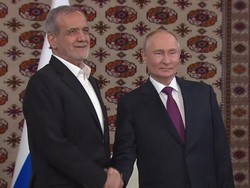 Video: Momen Pertemuan Putin dengan Presiden Iran, Ini yang Dibahas