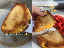 Gurih Lumer! Begini Cara Bikin Roti Panggang Keju ala Kylie Jenner