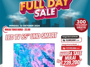 Video: Smart TV UHD 65 Inch Diskon Gede di Transmart Full Day Sale Video: Smart TV UHD 65 Inch Diskon Gede di Transmart Full Day Sale