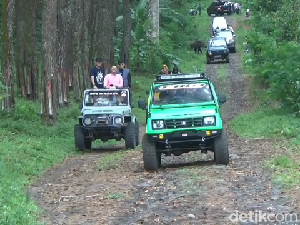 Serunya Main Offroad Menjelajahi Sungai dan Hutan di Kaki Gunung Semeru Serunya Main Offroad Menjelajahi Sungai dan Hutan di Kaki Gunung Semeru