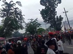 Pelantikan Grib di Medan yang Dihadiri Hercules Ricuh dengan Geng Motor