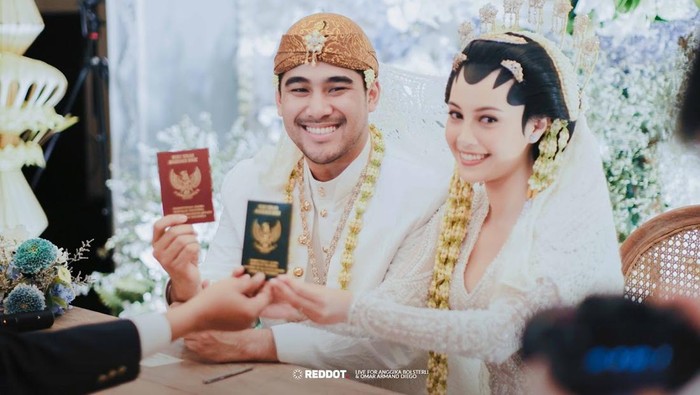 Anggika Bolsterli Sah Dinikahi Omar Armandiego Soeharto, Ini Maharnya