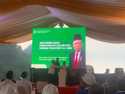 Maruf Amin Beri Nama Masjid Bantuan CT di Bogor Mambaul Chair