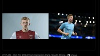 Meme komparasi betapa Bruno Fernandes di MU terlihat medioker ketimbang versi dirinya sendiri saat di timnas Portugal. Foto: dok. Internet/X (Twitter)