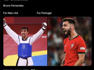 MU Diledek Meme Usai Bruno Fernandes Kembali Menyala Bersama Portugal