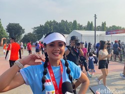 Tips Bugar Nirina Zubir, Masih Kuat Half Marathon 21 Km di Usia 44 Tahun
