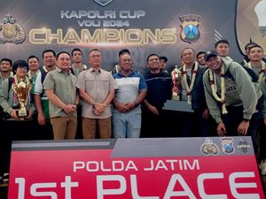 Tim Voli Polda Jatim Juara Kapolri Cup, Kado Terindah HUT Jawa Timur ke-79 Tim Voli Polda Jatim Juara Kapolri Cup, Kado Terindah HUT Jawa Timur ke-79