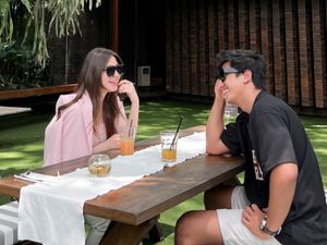 Harris Vriza Mesra Kulineran Bareng Calon Istrinya, Haviza Devi Harris Vriza Mesra Kulineran Bareng Calon Istrinya, Haviza Devi