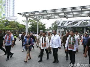 Heru Budi Resmikan JPO Tanjung Barat, Permudah Akses Transportasi