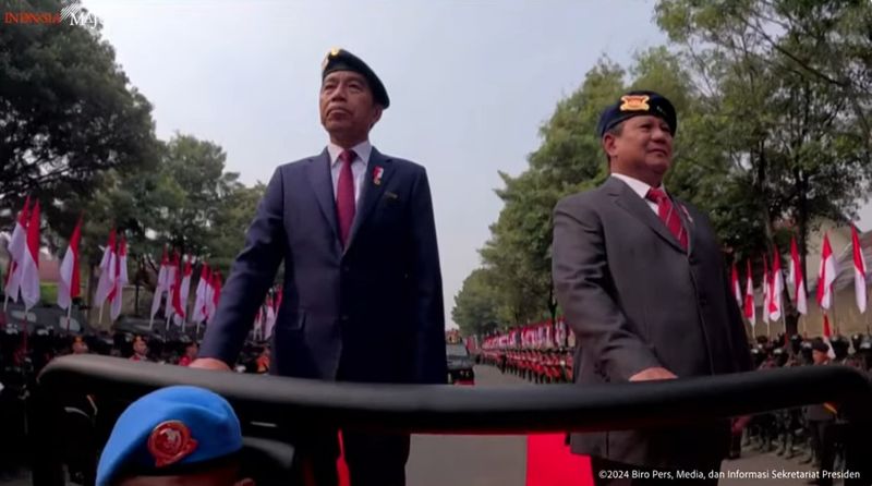 Jokowi dan Prabowo (dok. YouTube Setpres)