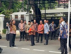 Muzani hingga Ibas Temui Wapres Maruf untuk Beri Undangan Pelantikan Prabowo