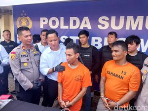 Pelaku Begal Bersajam di Medan Ditangkap saat Asyik Nonton Sepakbola