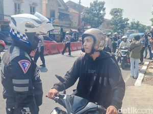 Knalpot Brong-Motor Lawan Arus Jadi Sasaran Operasi Zebra di Cimahi