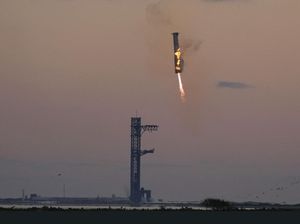 Video SpaceX Torehkan Sejarah Baru: Pendorong Starship Berhasil Ditangkap Video SpaceX Torehkan Sejarah Baru: Pendorong Starship Berhasil Ditangkap
