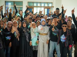 Relawan VDC Deklarasi Dukung Vivit-Umam di Pilkada Rembang