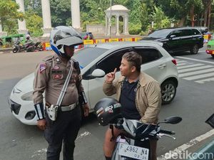Ngaku Panik, Pemotor di Bogor Nyaris Tabrak Polisi Hindari Operasi Zebra