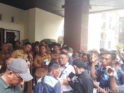 Tenaga TPOP Demo di Dinas SDA CKTR Sulsel Tuntut Diakomodir Seleksi PPPK